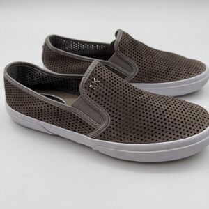 Michael Kors Keaton Perforated Leather Slip-On Sneakers‎ Women's 7?